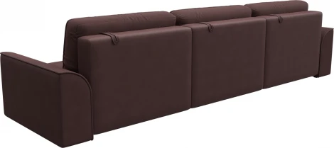 Диван прямой Лига-048 НПБ Лонг Лига Диванов (Замша) арт.128260