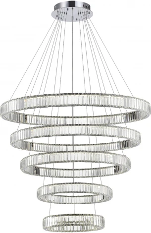 Подвесная люстра ярусная хрустальная ST Luce Tivoli SL1622.113.05 (LED, 220V, на тросе)