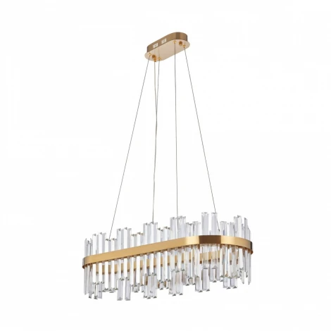 Подвесная люстра Arte Milano Venezia 312033/L800 BS (регулировка яркости, LED, 220V, хрусталь, пульт управления, на тросе)