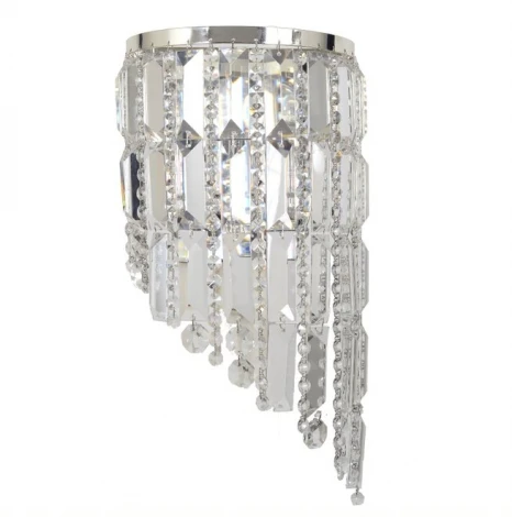 Настенный светильник Arti Lampadari Sara E 2.10.502 S (220V, хрусталь, подвески)