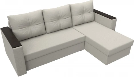 Диван угловой Атланта Лайт Б/С правый угол Лига Диванов (Рогожка) арт.126164