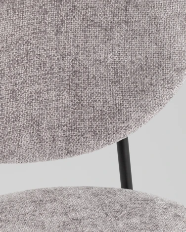 Стул Rina шенилл серый Stool Group УТ000042343