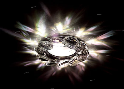 Встраиваемый точечный светильник Lightstar Noce 031904 (220V, хрусталь)