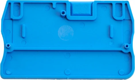 Торцевая заглушка для ЗНИ (синий) Stekker 49266