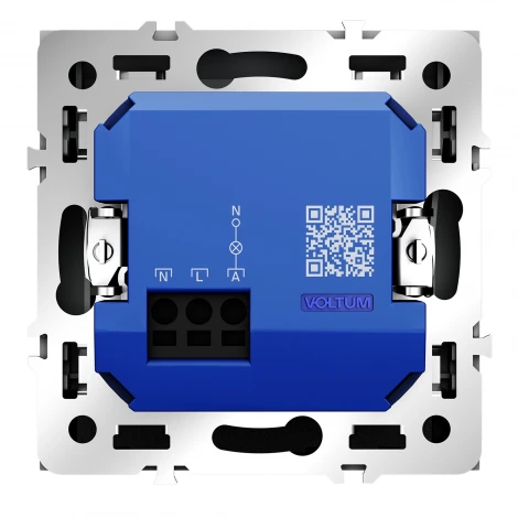 Выключатель встраиваемый карточный 16А (белый матовый) Voltum S70 VLS010702