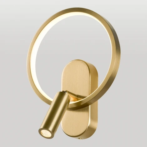 Настенный светильник со спотом Lussole Clay LSP-7239 (LED, 220V)