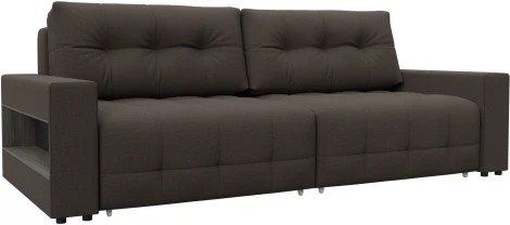 Диван прямой с полками Лига-053 НПБ Лига Диванов (Рогожка) арт.128885