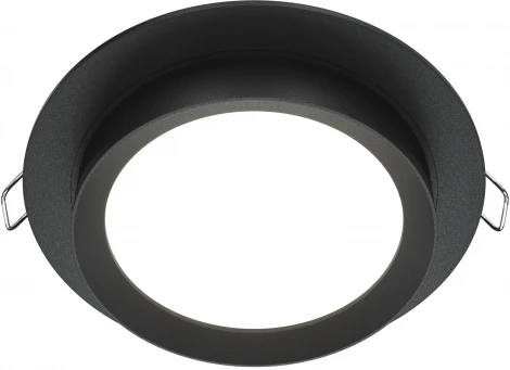 Встраиваемый светильник Hoop GX53 1x15Вт Maytoni Technical DL086-GX53-RD-B (220V, круглые)
