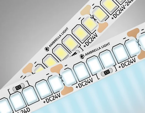 Светодиодная лента Ambrella Illumination GS3403 2835 240Led 20W/m 24V IP20 6500K 5m