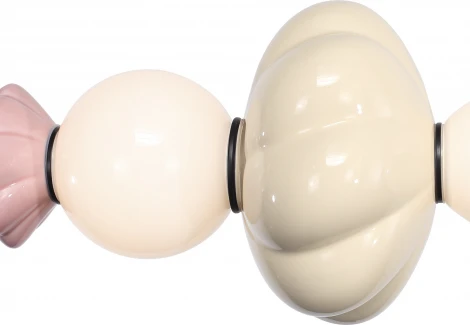 Подвесной светильник ST Luce Florentini SL6134.423.01 черный/синий, желтый, розовый, опаловый LED 1*18W 3000K (220V, на тросе)