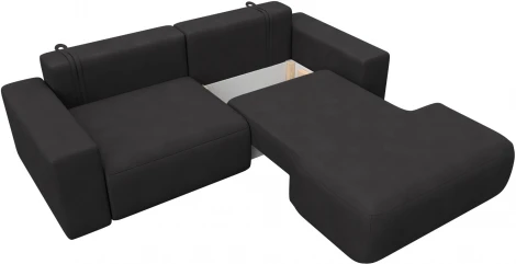 Диван угловой Лига-036 НПБ Классик правый угол Лига Диванов (Замша) арт.127740