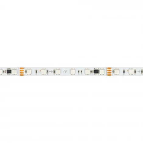 Светодиодная лента SPI-B60-10mm 24V RGB-PX6-RAM (15 W/m, IP20, 5060, 5m) (Arlight, бегущий огонь) 033447