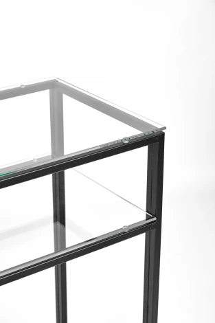 Консольный стол AllConsoles 1043-CB clear черный муар