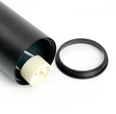 Светильник трековый однофазный Feron AL194 48541 GU10, черный (220V, круглые)