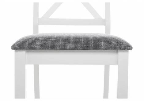 Обеденный стул Woodville Bern butter white / grey 11768