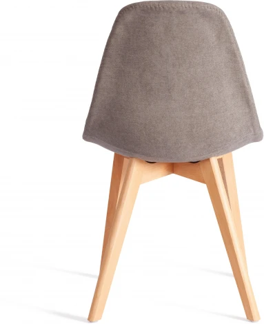 Стул CINDY SOFT (mod. C1021F1-1) / 2 шт. в упаковке Tetchair (Велюр,Дерево бук/Серый) арт.24557