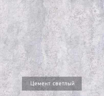 Тумба ТВ Ивару НЕКСТ - 1 Цемент светлый, Черный