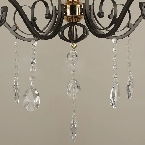 Подвесная люстра Reluce 04456-0.4-05 (220V, подвески, на цепи, подсвечник, свеча)