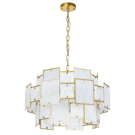 Подвесная люстра Arte Lamp Theemin A4068LM-12SG (220V, на цепи)