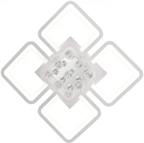 Потолочная люстра Natali Kovaltseva Cascade LED LAMPS 81157 (регулировка яркости, 220V, подвески, пульт управления)