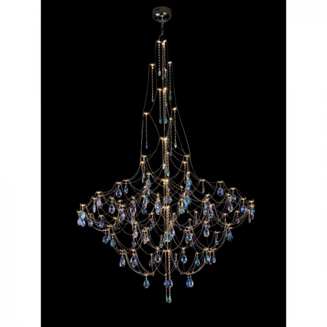 Подвесная люстра iLamp Louvre 999 CHROME