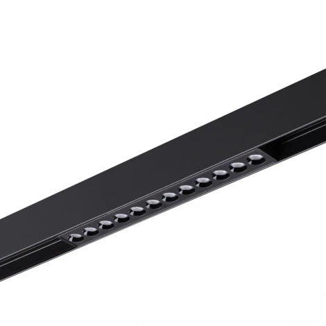 Трековый светильник однофазный светодиодный Novotech Vector 359931 черный диммир. со сменой цв.температуры, пульт ДУ/Tuya Smart Life IP20 LED 10W 3000-6000K 90-240V (Умный дом)