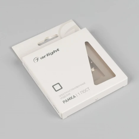 Рамка пластиковая FRM-PERIO-PL-1-GD (Arlight) 049691