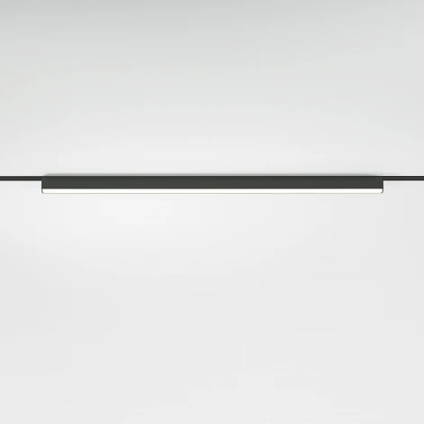 Трековый светильник Elektrostandard Flat Magnetic 20W 4000K Vision (чёрный) 85089/01