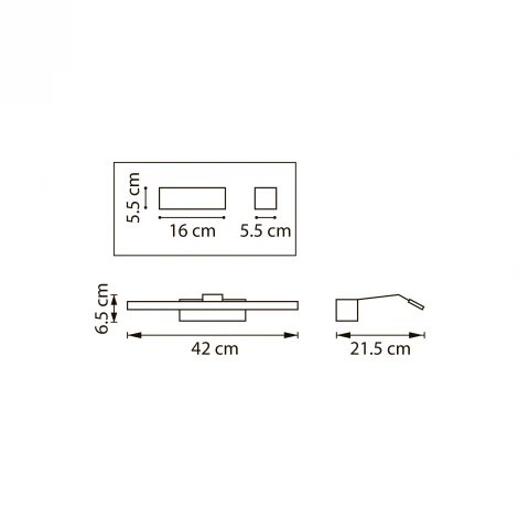 Подсветка для картин Lightstar Muro Spec 808687-3