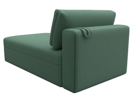 Модуль канапе Лига-060 НПБ (ЛДСП,Брус,Фанера,Рогожка/Зеленый) Лига Диванов 129732