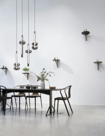 Подвесной светильник Freya Swim FR6187PL-L9SM1 (LED, 220V, на проводе, круглые)