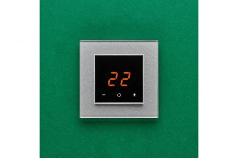 Терморегулятор AURA ORTO 9007 ALUMINIUM RICH (СИЯЮЩИЙ АЛЮМИНИЕВЫЙ)