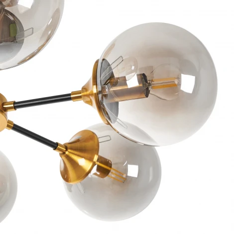 Потолочная люстра на штанге MyFar Fisher MR1741-6C (220V)