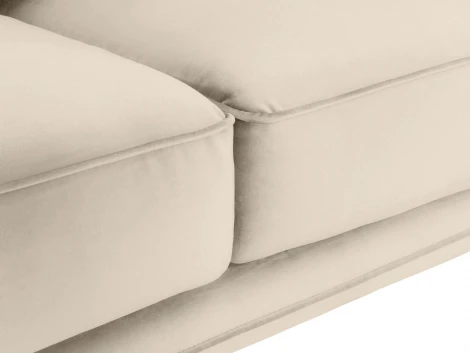 Диван Amsterdam трехместный ОГОГО (арт.698440), (Ткань/Бежевый)