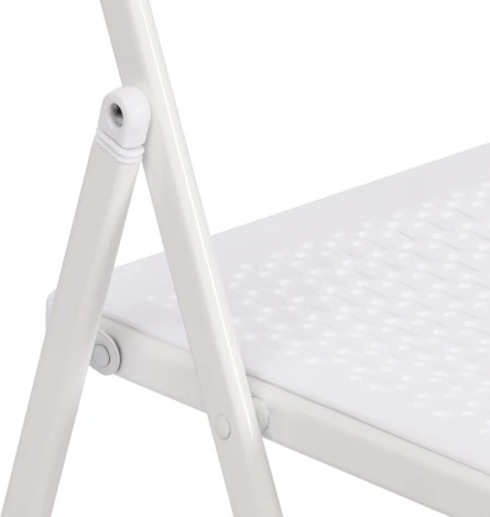 Стул складной FOLDER (mod. 3016) / 1 шт. в упаковке (Металл,Пластик /Белый)