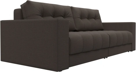 Диван прямой с декором Лига-049 НПБ Лига Диванов (Рогожка) арт.128383