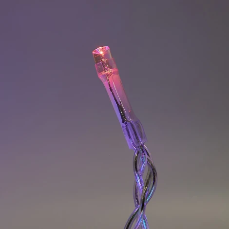 Бахрома светодиодная со статическим свечением, 6м. соединяемая, 80 светодиодов, разноцветный свет Uniel ULD-B6006-080/STK MULTI IP44