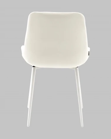 Стул Stool Group Флекс N светло-бежевый белые ножки арт.УТ000041306