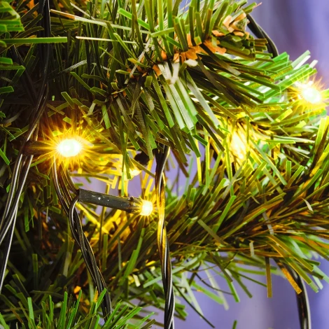 Светодиодная гирлянда Feron 41620 CL07 линейная, статичная, 40м + 3м желтый c питанием от сети