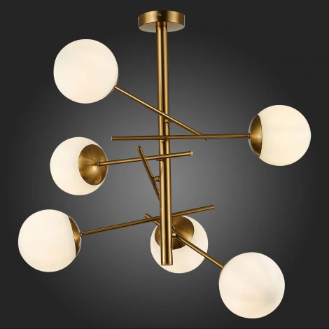 Потолочная люстра на штанге Velio SLE1099-302-06 Evoluce