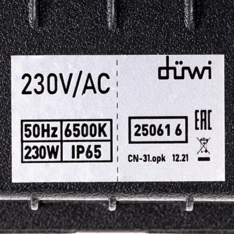 Прожектор уличный светодиодный duwi 25061 6