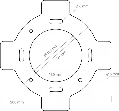 Наземный светильник LD-Lighting LD-JP LD-JP01 (220V, IP44)