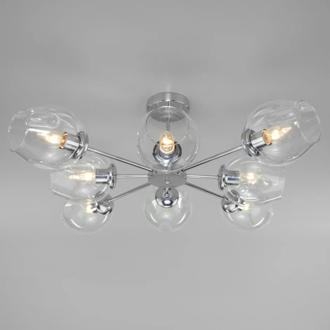 Потолочная люстра Eurosvet Polla 30154/8 хром