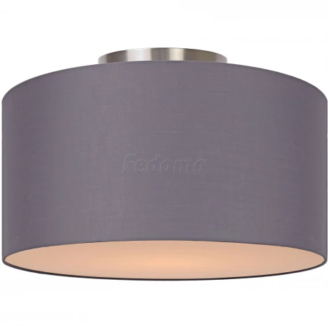 Люстра потолочная Артпром Crocus, 1 плафон, никель, серый с белым