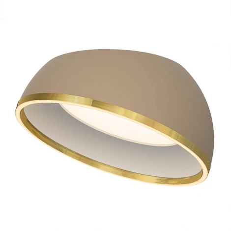 Потолочный светильник светодиодный Citilux Floom CL736152 Бежевый+Золото