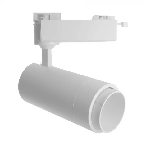 Трековый светодиодный светильник однофазный Feron AL137 51173 12W 4000K белый, изменяемый угол освещения