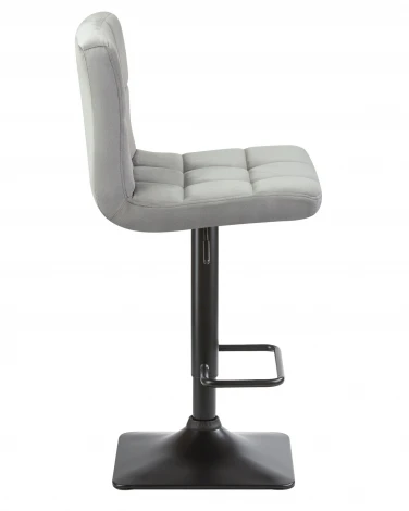 Набор 2 шт стул барный DOBRIN DOMINIC (серый велюр (MJ9-75))