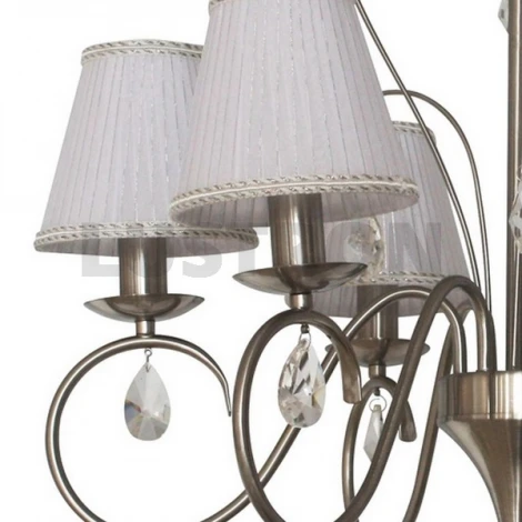 Подвесная люстра IDLamp 840 840/6-Whitechrome