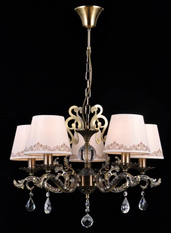 Подвесная люстра Natali Kovaltseva Calais 70012-5C ANTIQUE