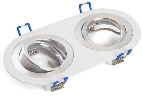 Светильник встраиваемый Feron DL2812 48461 50W G5.3 черный